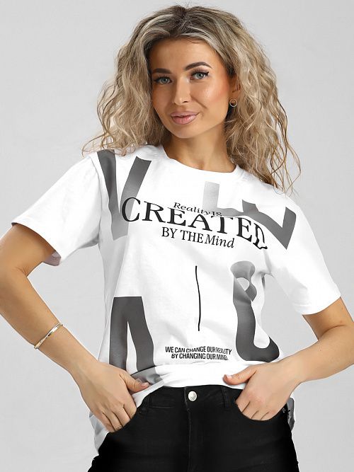 картинка Футболка женская 307 от магазина Одежда+